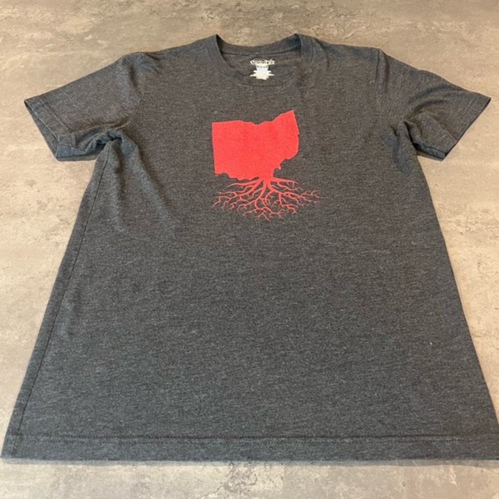 Men's Medium Ohio Roots Logo T-Shirt